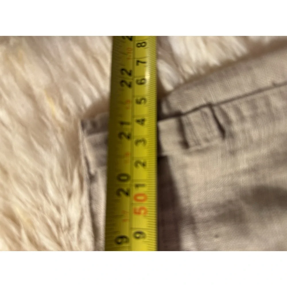 Sean John Men 38 100 % Linen Pants Beige Casual Beach Resort Classy  Rich Hipstr